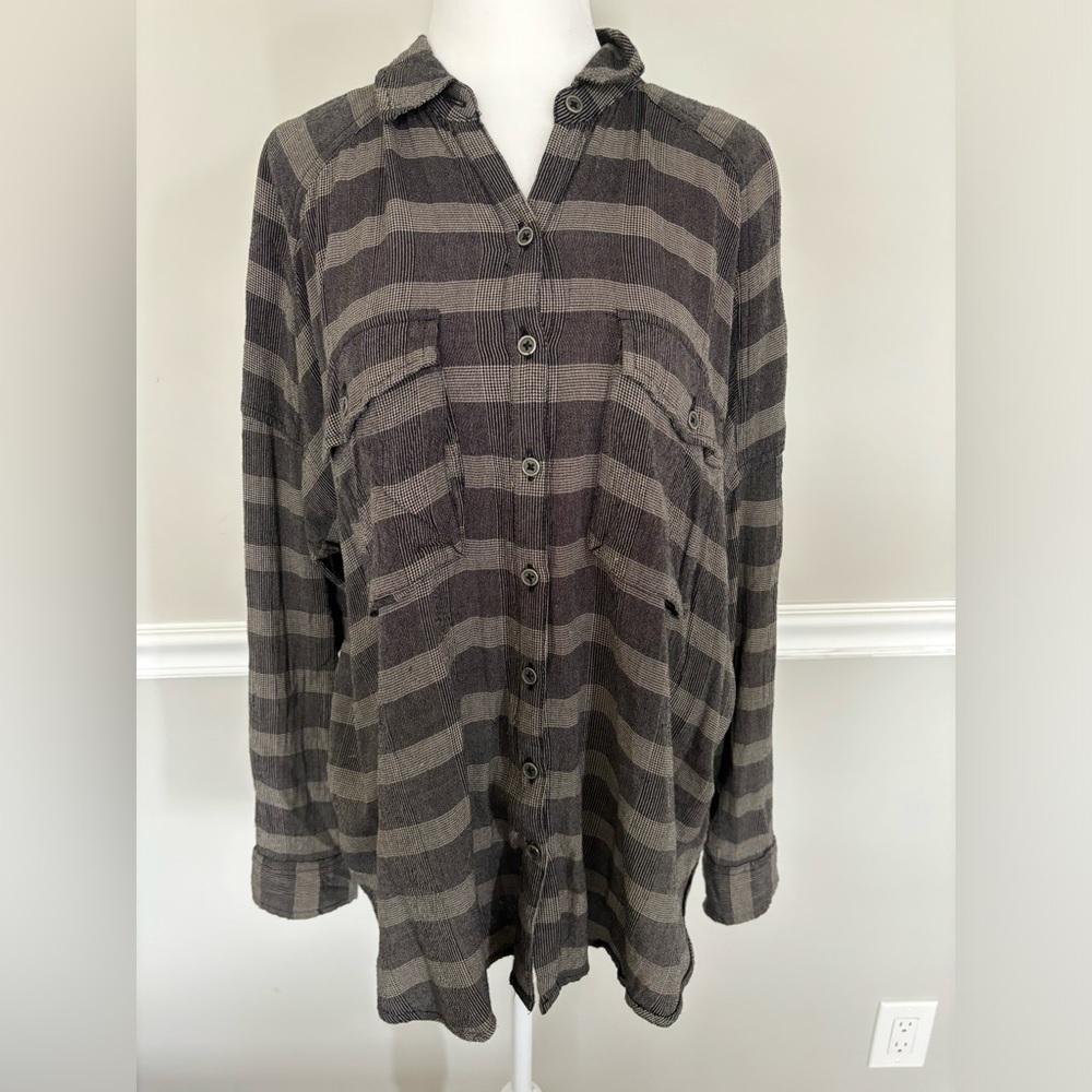 FREE PEOPLE Fawn Over You Button Down - Picture 5 of 11